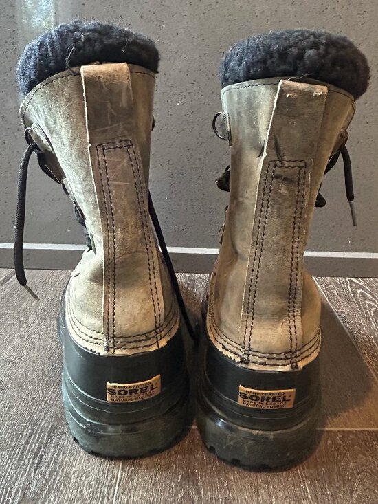 Sorel Kaufman Snow Winter Boots Wool Lined Size 12 Men’s